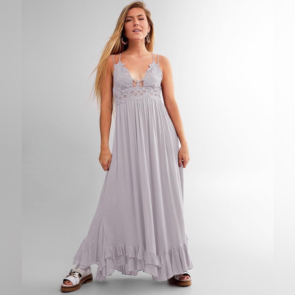 Free People Adella Maxi Slip XS